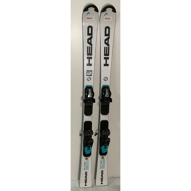 2026 Head WCR e.SL Rebel Team 132cm Jr Skis w/ EVO 9 Bindings (269)