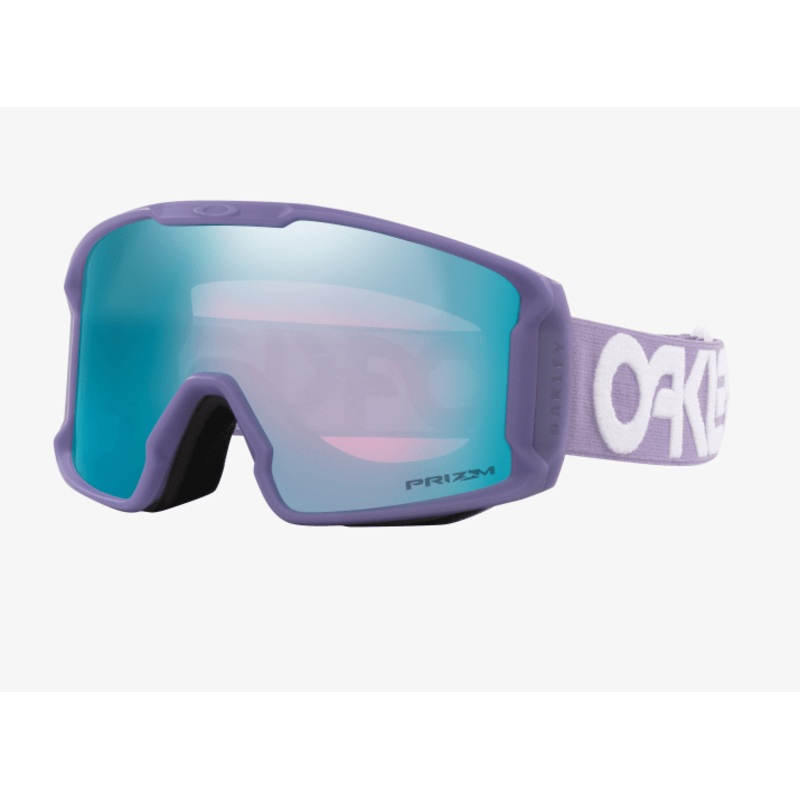 Oakley Line Miner M Goggles – Matte B1B Lilac with Prizm Snow Sapphire Iridium Lens