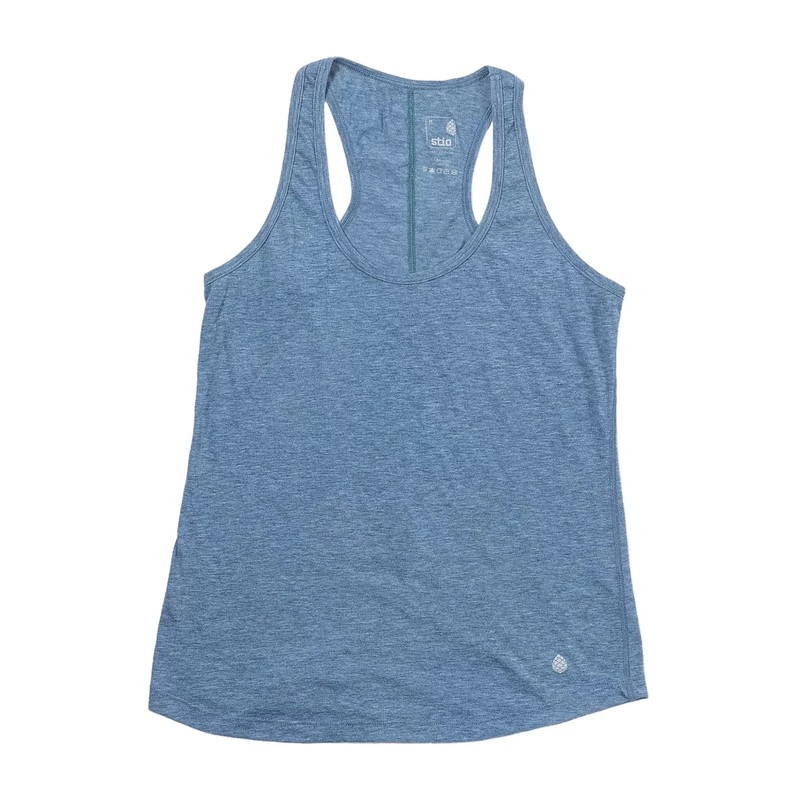 Stio Divide Tank – Women’s M Blue Heather