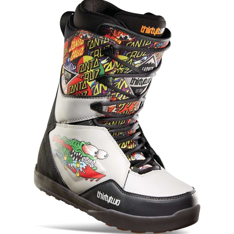 ThirtyTwo Lashed x Santa Cruz Snowboard Boot 2023 GRY BLK 14