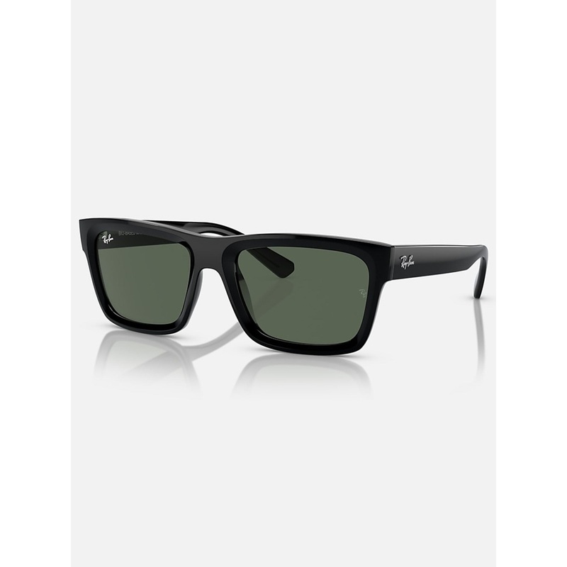 Warren Black/Green Classic Sunglasses 57 BLACK/GREEN