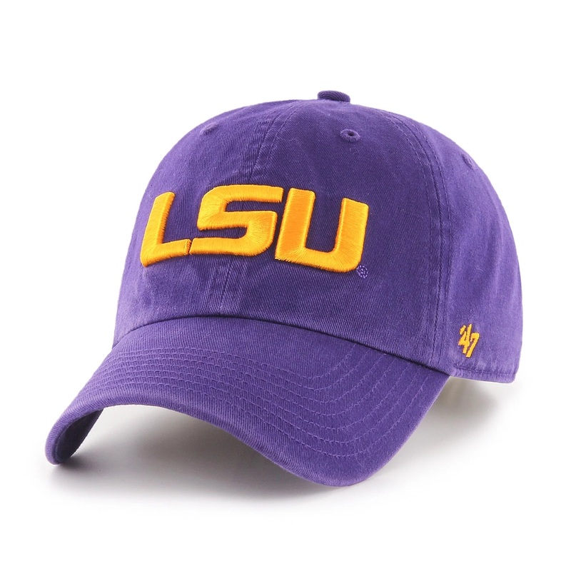 ’47 Brand Clean Up Hat-Louisiana State Tigers OS