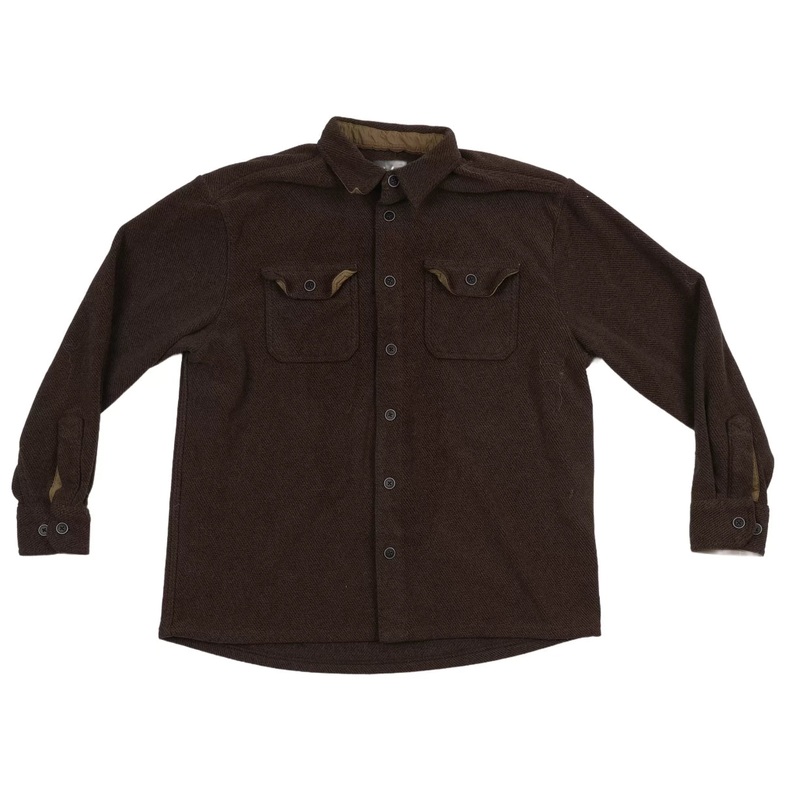 Cabellas Fleece Shirt Jacket – Women’s L Brown