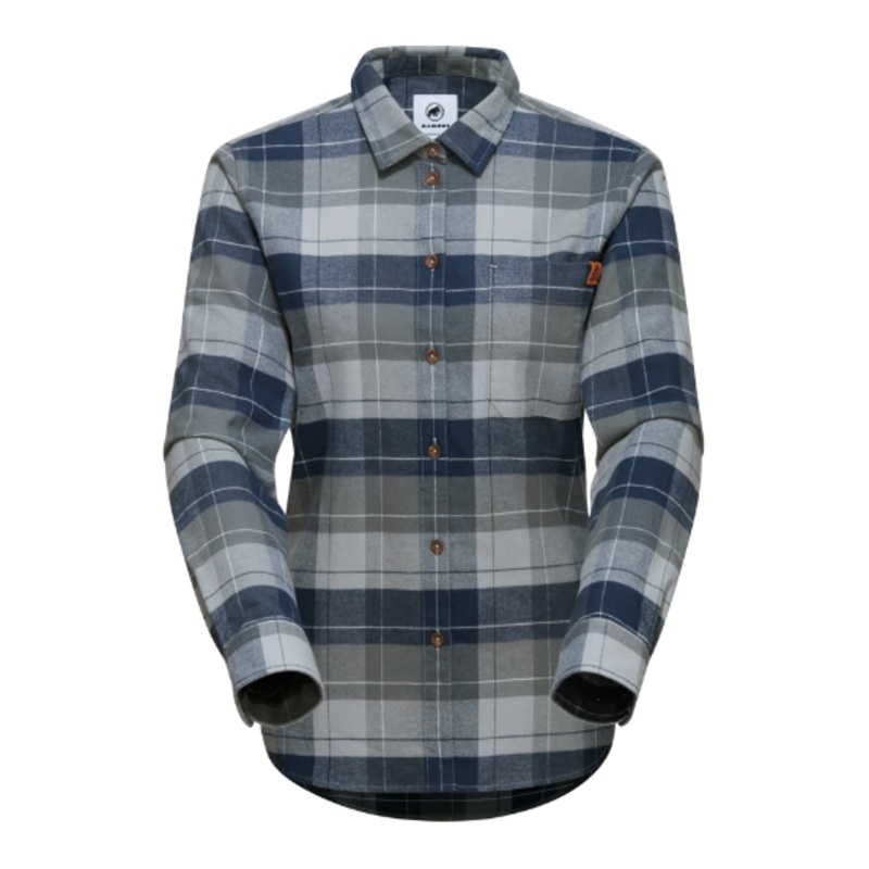 Mammut W Trovat Longsleeve Shirt Steel Marine S