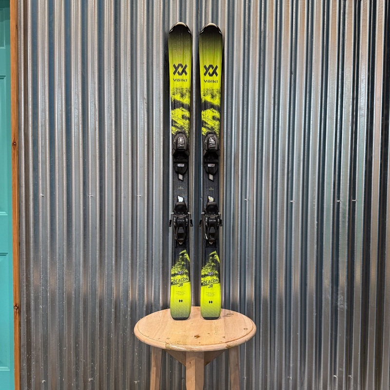 Volkl Deacon JR Kid’s Skis w/ Marker Vmotion 4.5 GW Bindings – USED 80cm
