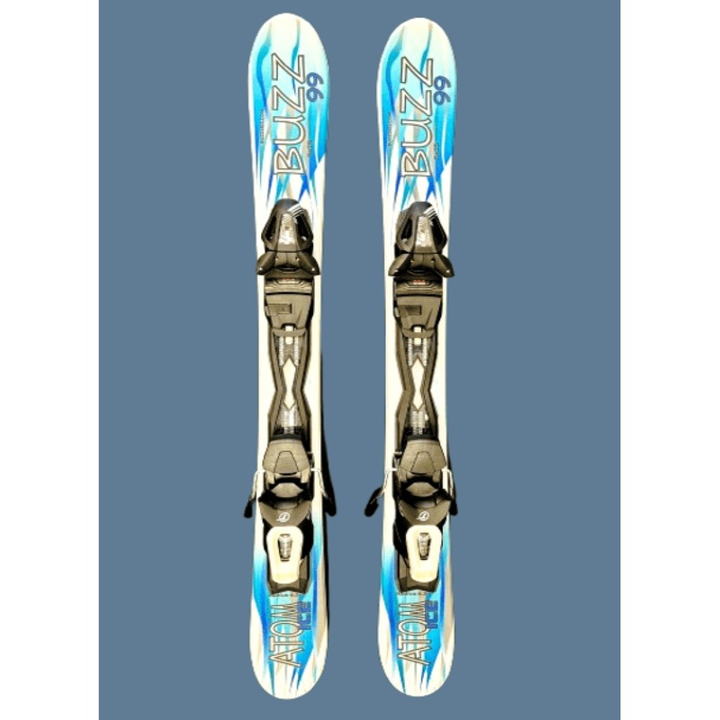 Buzz Atom Ice 99 cm Skiboards Tyrolia Ski Bindings