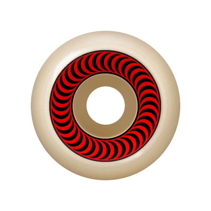 F4 Og Classic Red Skateboard Wheels 60MM/99DU NATURAL
