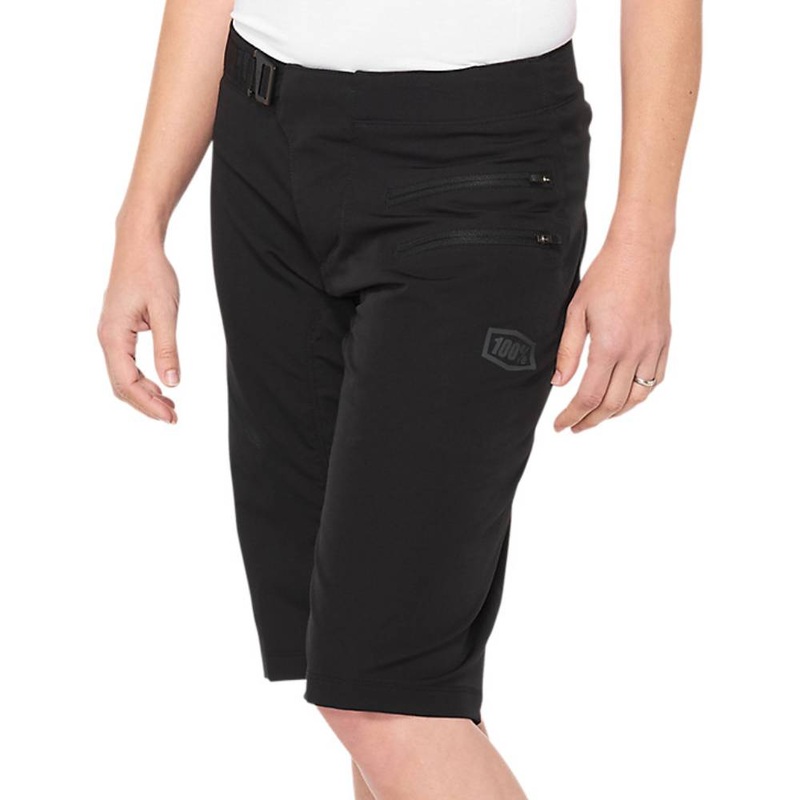 100% Airmatic Womens Mountain Short Black S