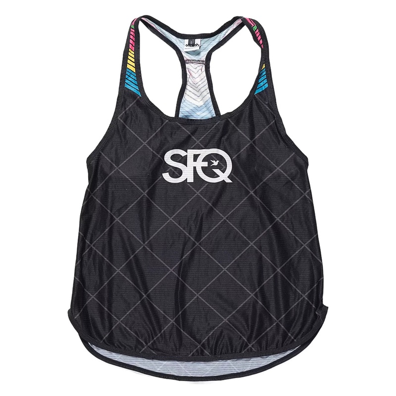 Smashfest Queen SFQ Mesh Racerback Tank – Women’s S Black