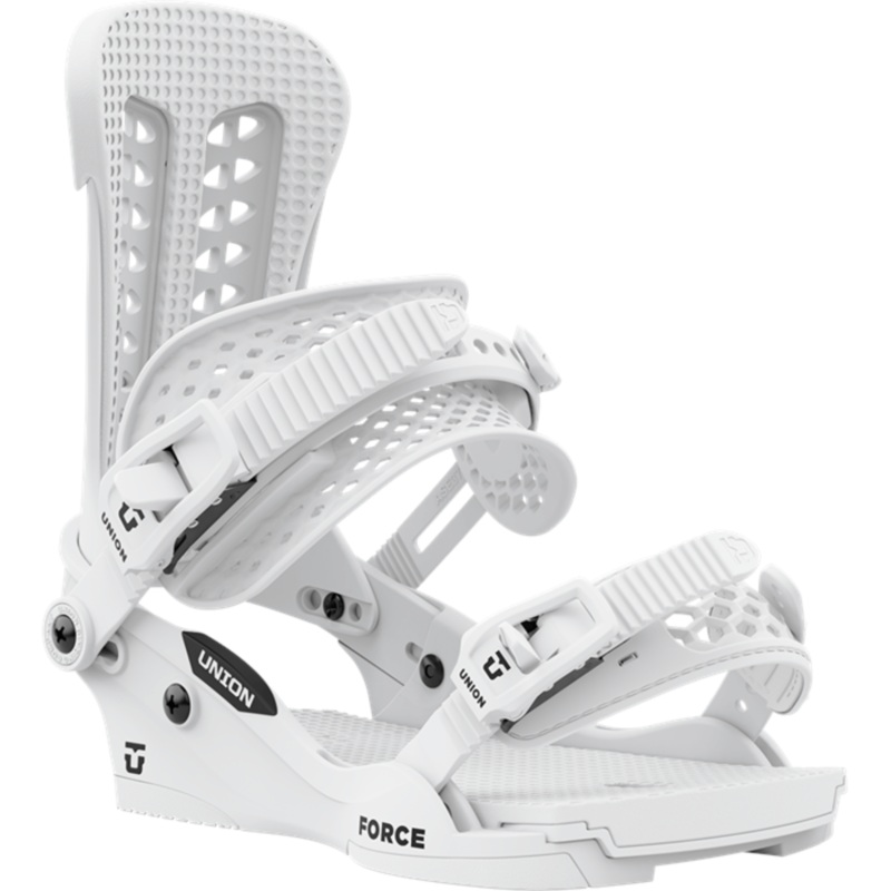 Union Force Classic Snowboard Bindings 2025 White M