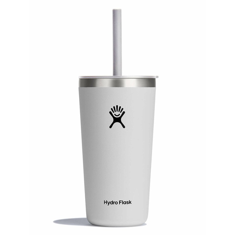 20oz All Around Straw Lid White Tumbler O/S WHITE