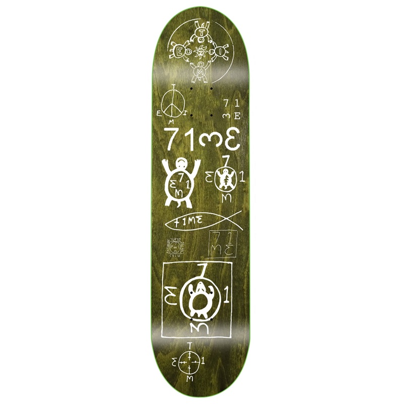 Test Press White 8.25” Skateboard Deck 8.25 ASSORTED
