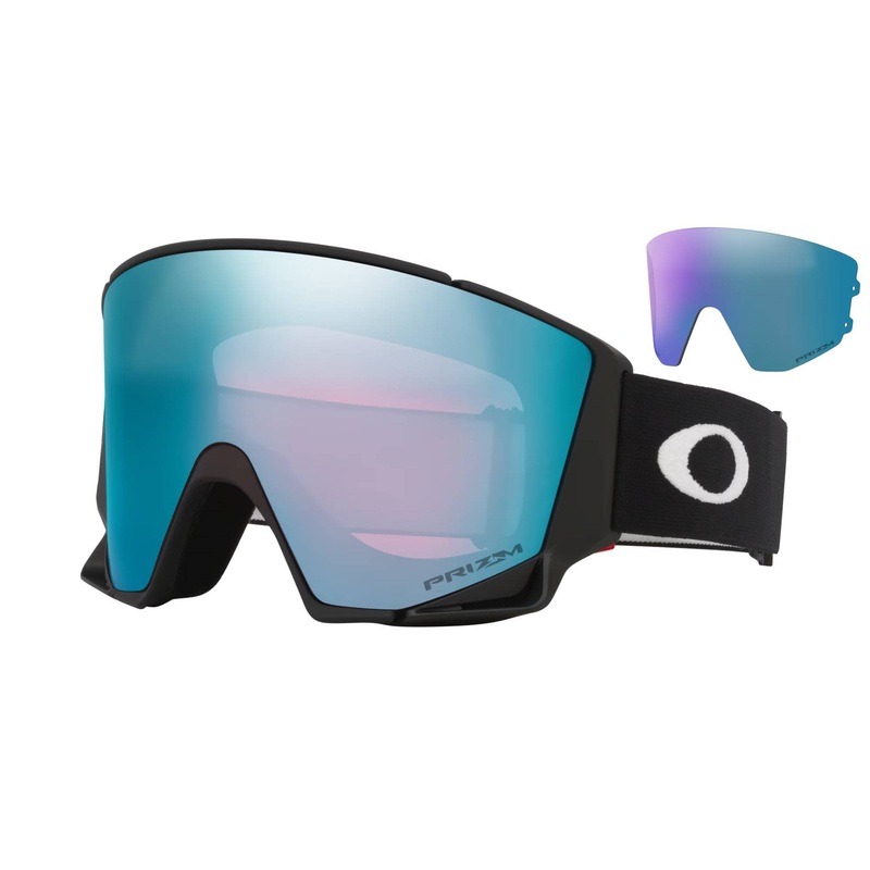 Oakley Flow Scape M AF Goggles 2026 Matte Black | Prizm Sapphire/Prizm Iced