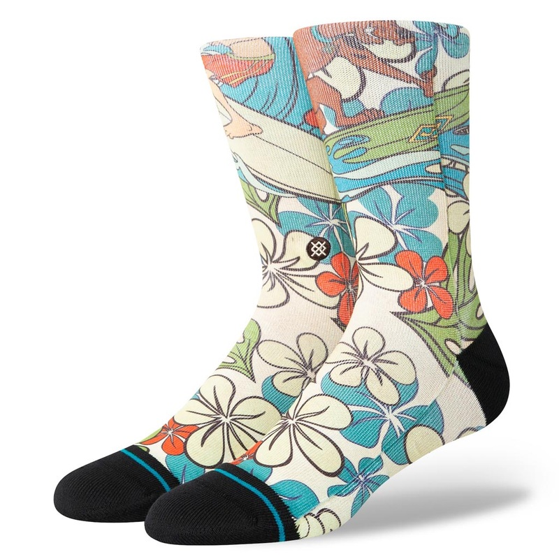 Stance X Scooby Doo Surfs Up Shaggy Socks