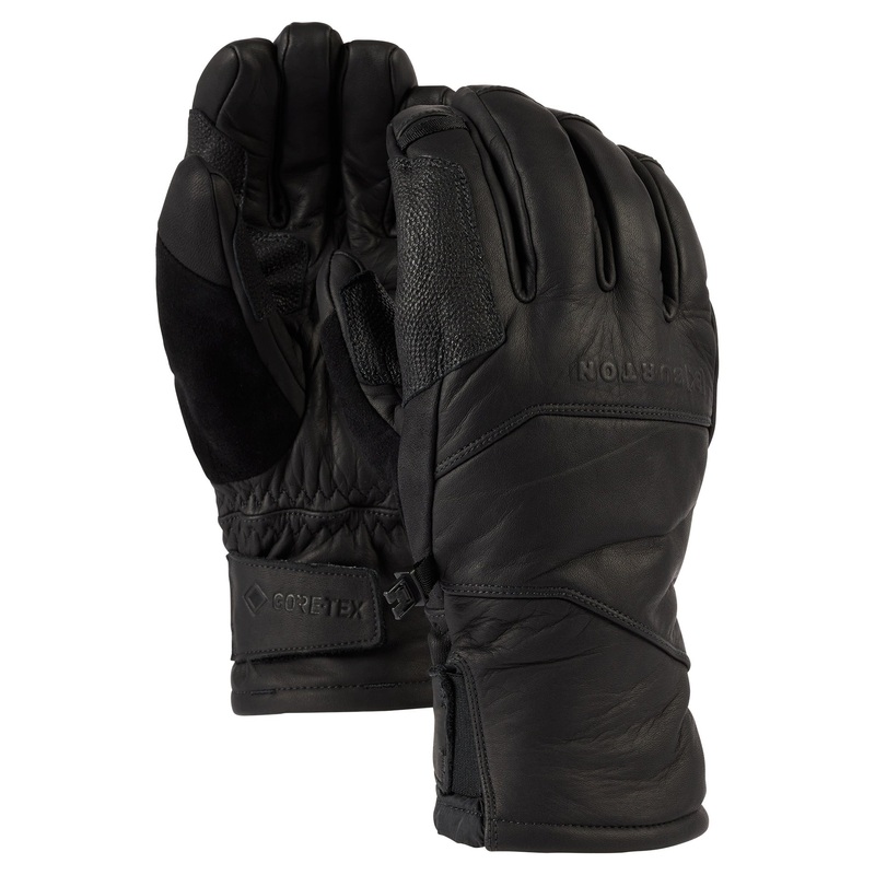 [ak] Clutch GORE-TEX Leather Gloves SM TRUE BLACK (001)