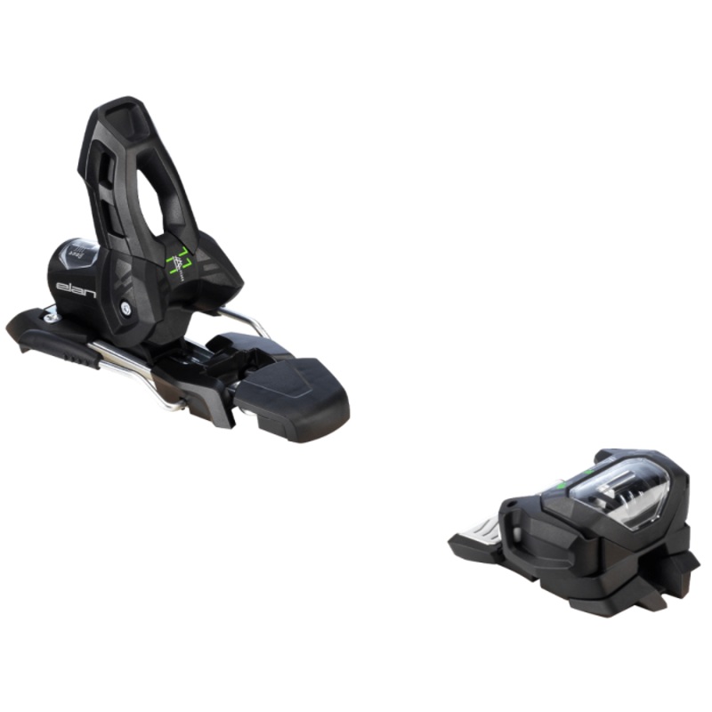 Elan Attack 11 GW Alpine Ski Bindings 2024 Black 95mm