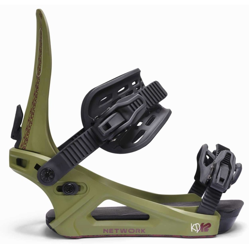 K2 Women’s Network Snowboard Binding 2025 BLACK M