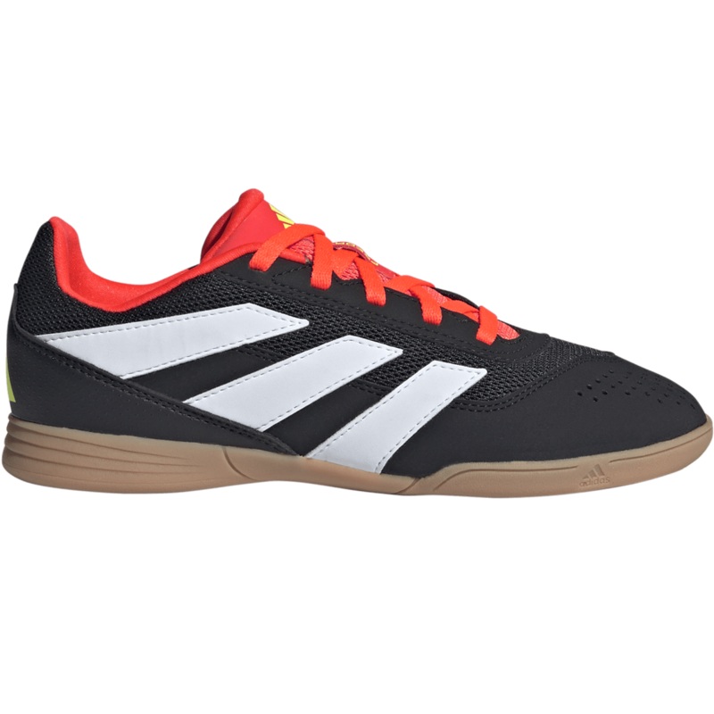 Youth Predator Club Indoor Sala Black/White/Sol Red 1