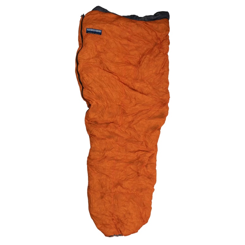 Feathered Friends Flicker UL Ultralight Quilt Sleeping Bag Regular Orange