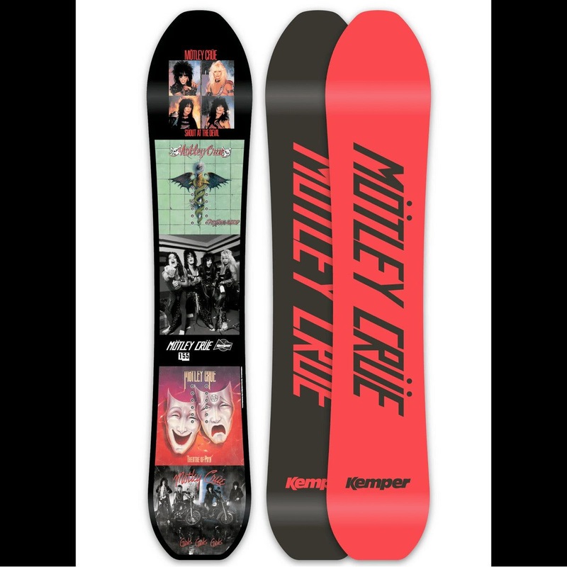 2023 Kemper Motley Crue Snowboard 155