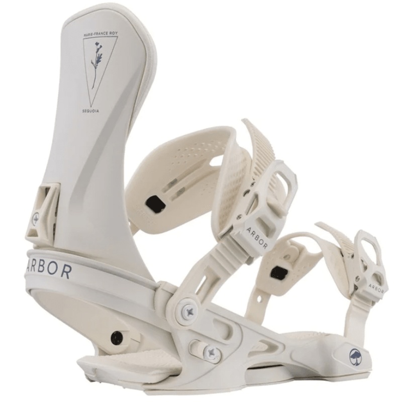 Arbor Women’s Sequoia Snowboard Bindings 2026 MFR/Marshmallow S/M