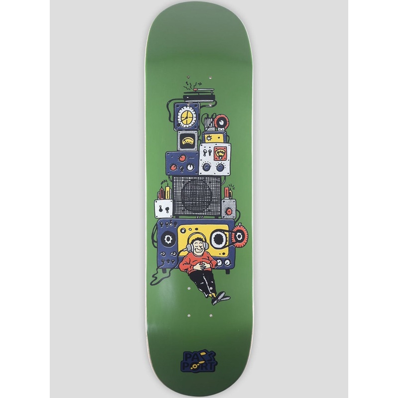 Master Sound Easy Listening 8.125 Skateboard Deck 8.125 GREEN