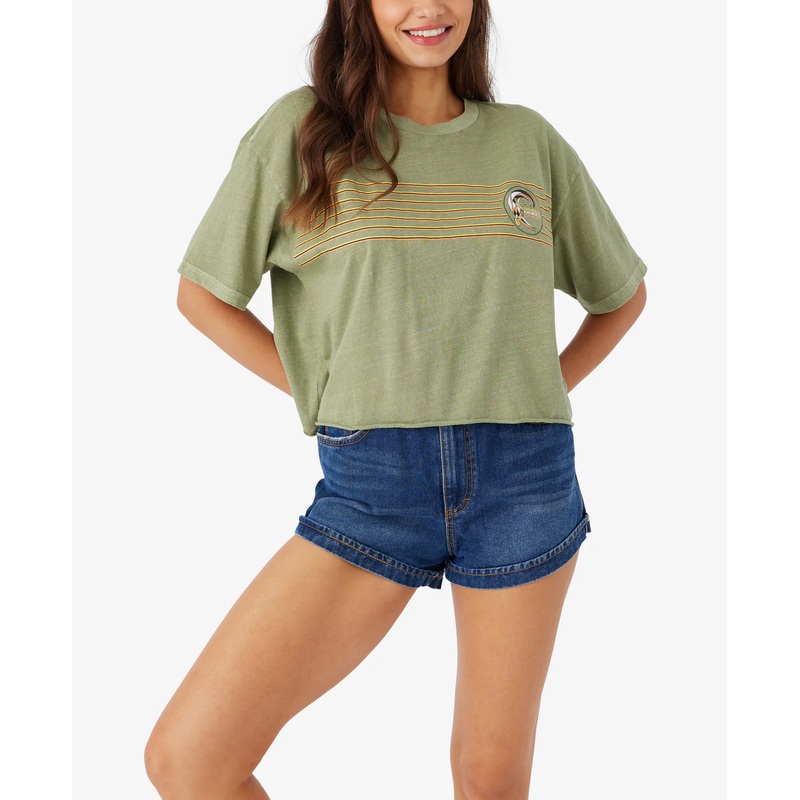 Women’s Rasta Tee OIL GREEN M