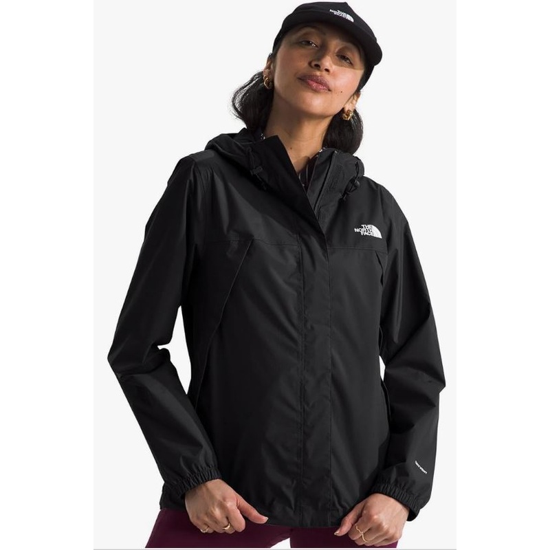 THE NORTH FACE Womens Waterproof Antora Jacket (Standard and Plus Size), TNF Black-NPF | C&R Ski/Outdoor