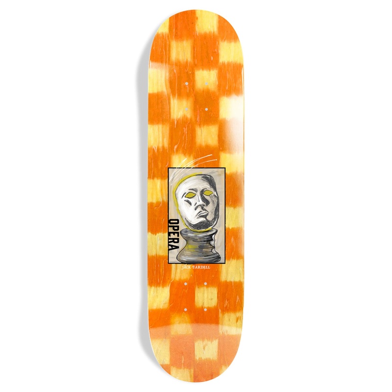 EX7 Fardell Pedestal 8.7” Skateboard Deck 8.7 MULTI