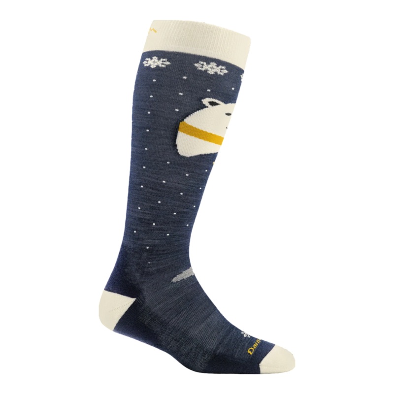 Darn Tough Junior’s OTC JR. Snow Socks M Blue New