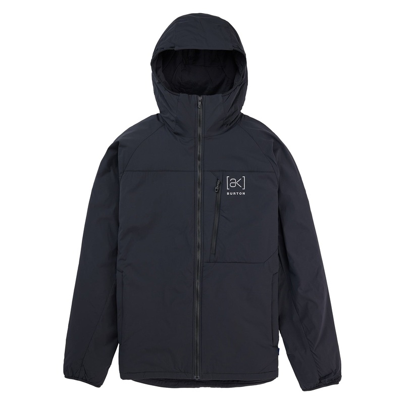 [ak] Helium Hooded Stretch Insulated Jacket SM TRUE BLACK (001)