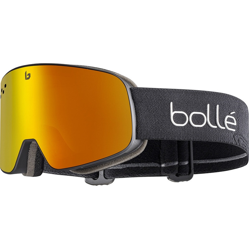 Boll Nevada Ski Goggles Black Matte with Sunrise Lens