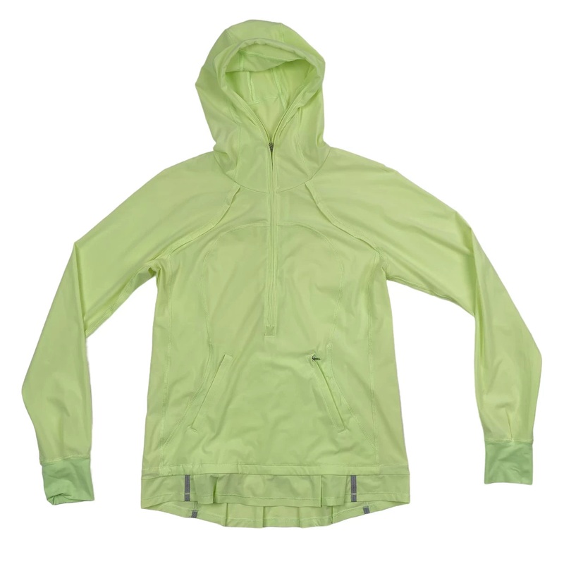 Lululemon Lightened Up Pullover – Women’s Estimated Size L Hi Vis Yellow