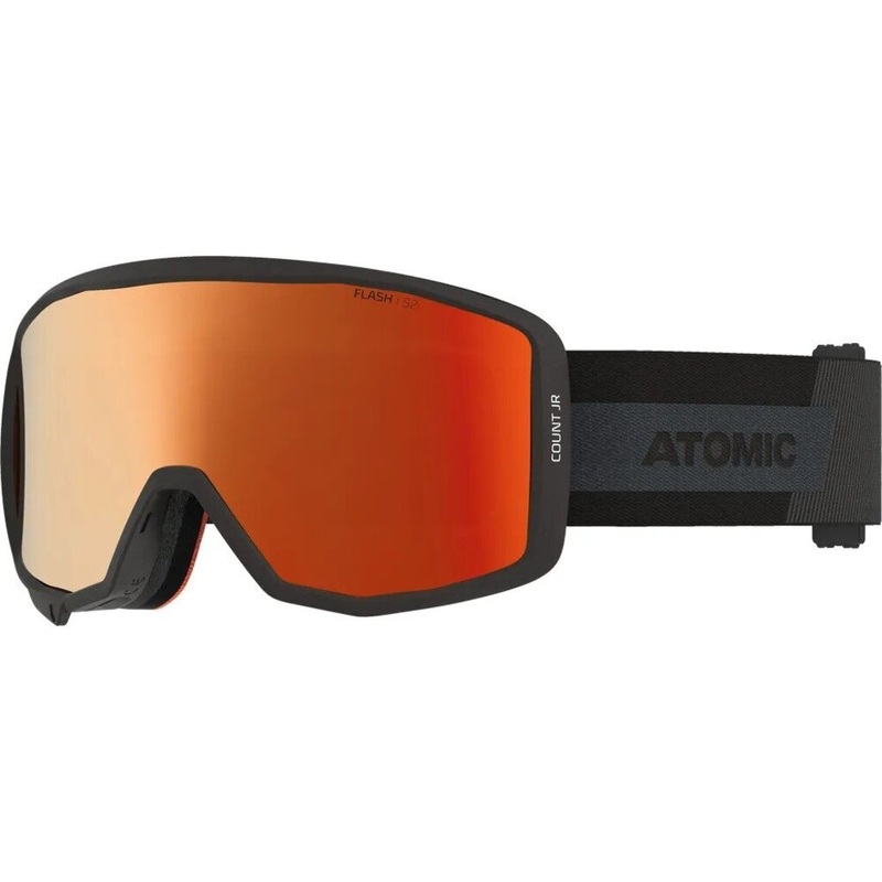 Atomic Junior’s Count Cylindrical Goggles O/S Black New