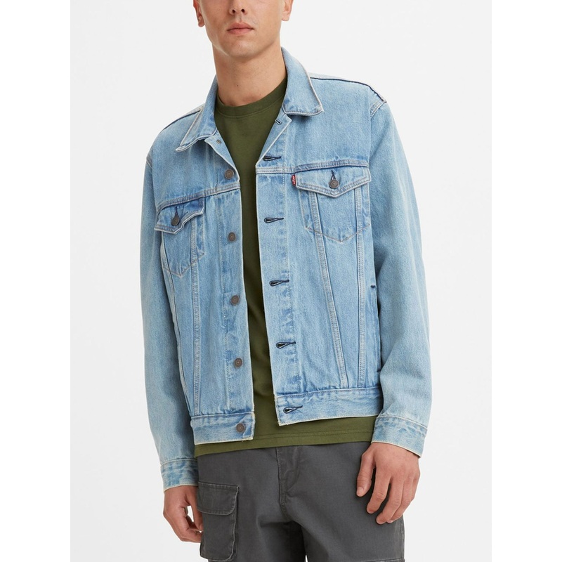The Trucker Denim Jacket SM LIGHT STONEWASH (0131)