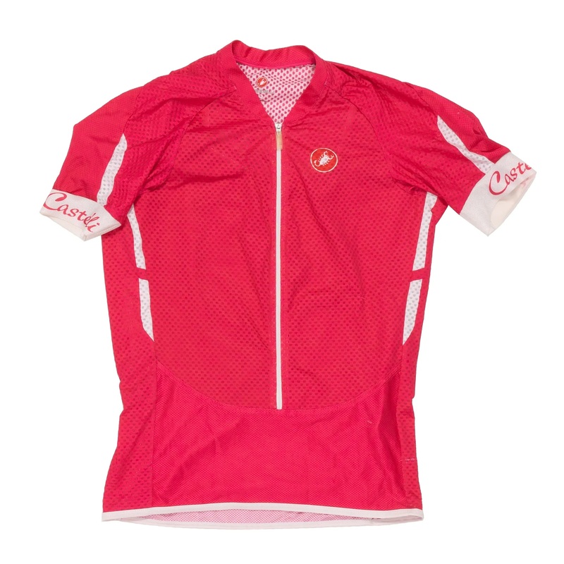 Castelli 1/2 Zip Bike Jersey Women’s L Pink