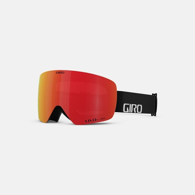 Giro Contour RS 2026 Black Wordmark Vivid Ember/Infrared