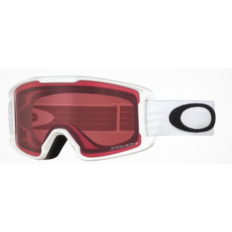 Oakley Line Miner Youth Matte White Frame and Prizm Rose GBL Lens