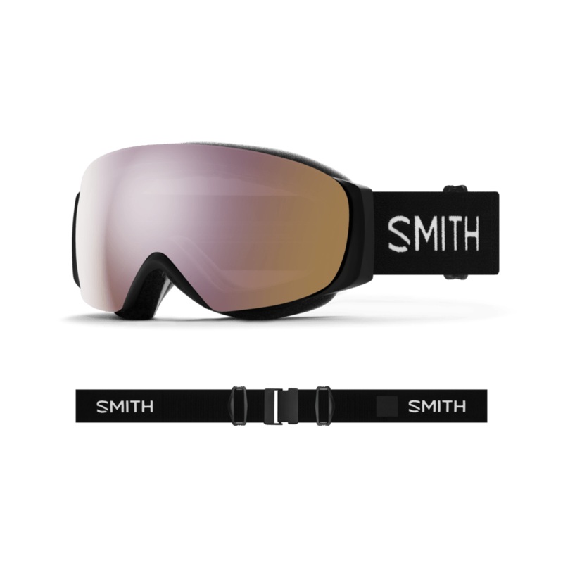 Smith I/O MAG S 2026 Black CP Everyday Rose Gold Mirror