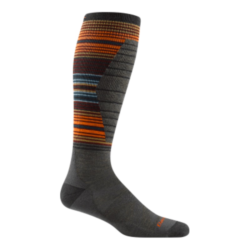Darn Tough Backwoods Over-The-Calf Lightweight With Padded Shin Socks Medium Forest