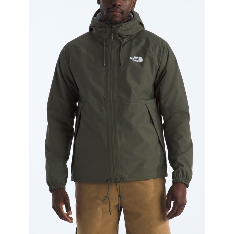 Antora Rain Hoodie Jacket SM NEW TAUPE GREEN (21L)