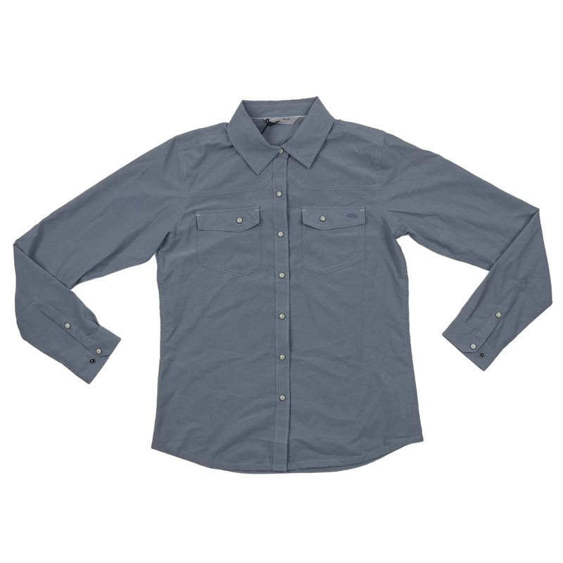 Stio Eddy Shirt LS – Women’s L Slate Blue