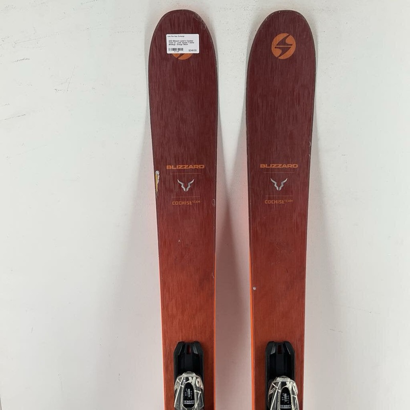2022 Blizzard Junior’s Cochise Team w/ Look Xpress 7 Demo Bindings 160cm Orange Used