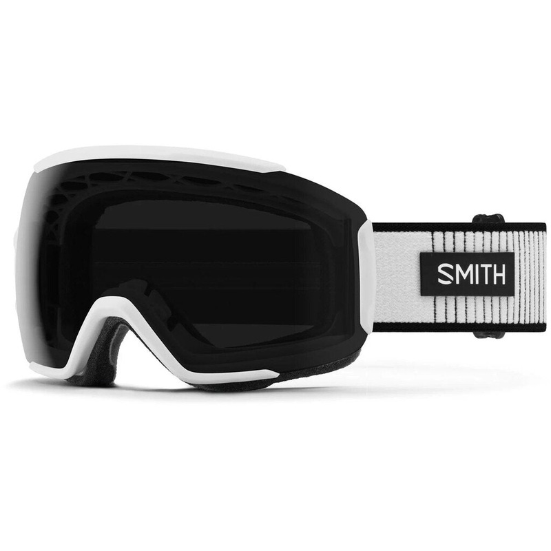 Smith Sequence OTG Goggles Medium Fit White Face Out / ChromaPop Sun Black New