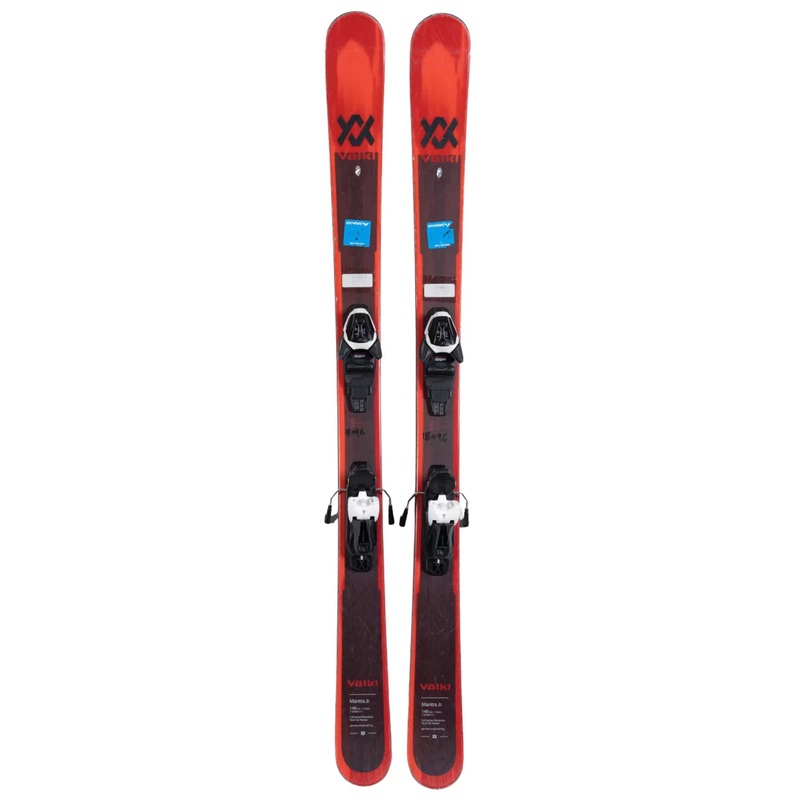 Volkl Mantra Junior Skis 2023 – Kids’ w/ Atomic L6 GW Demo Bindings – 148cm 148cm Red