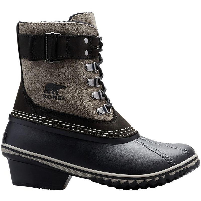 Sorel Winter Fancy Lace II Ladies Boot 2018 Black/Kettle 6