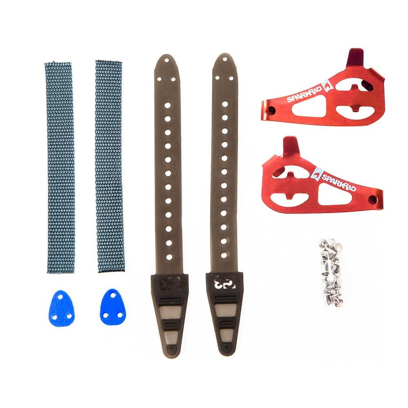 Spark R & D Tail Clips Red