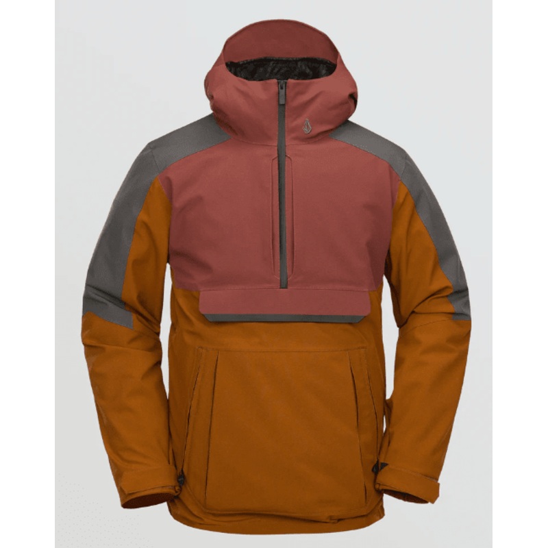 Volcom Men’s Brighton Pullover CNB Chestnut Brown S