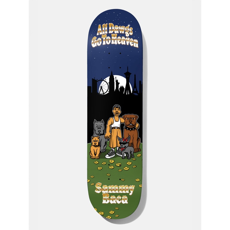 All Dawgs Go To Heaven Baca 8.5” Skateboard Deck 8.5 MULTI