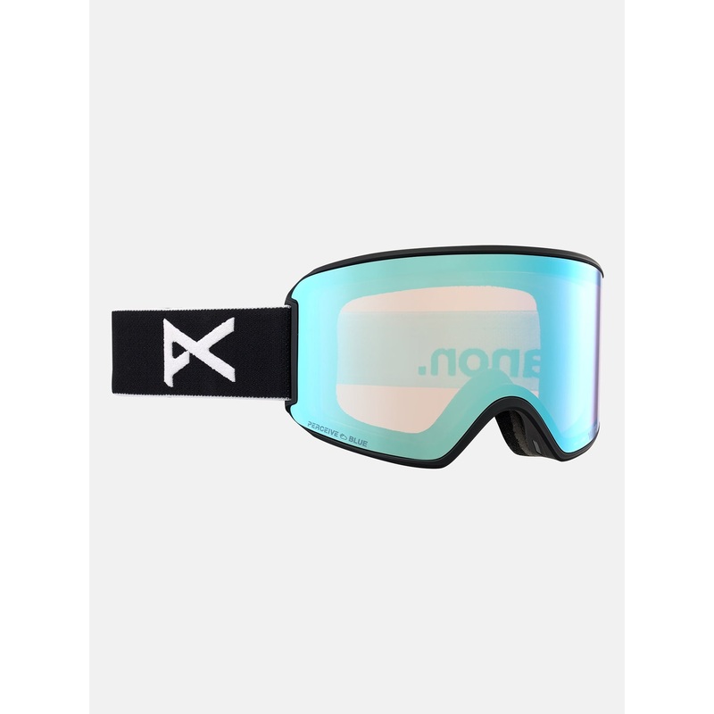 WM3 Goggle + Bonus Lens + MFI Face Mask O/S BLK/PRCV VRBL BLUE (003)
